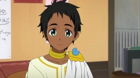 王子肩头的别扣