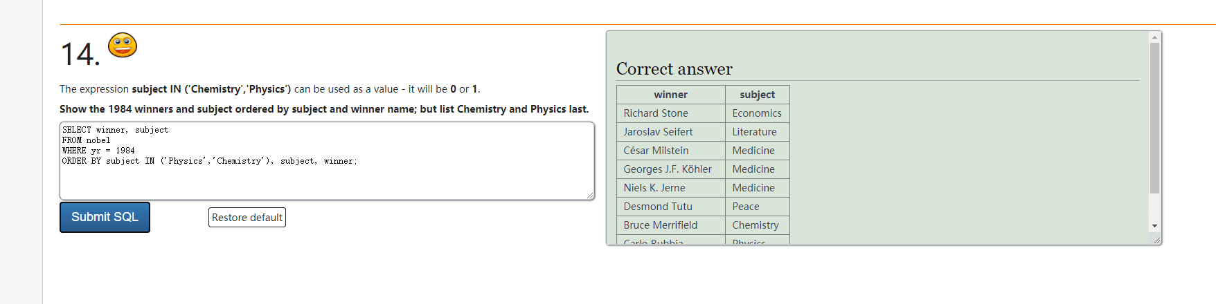 将指定字段值的数据排在最后面-方法 1