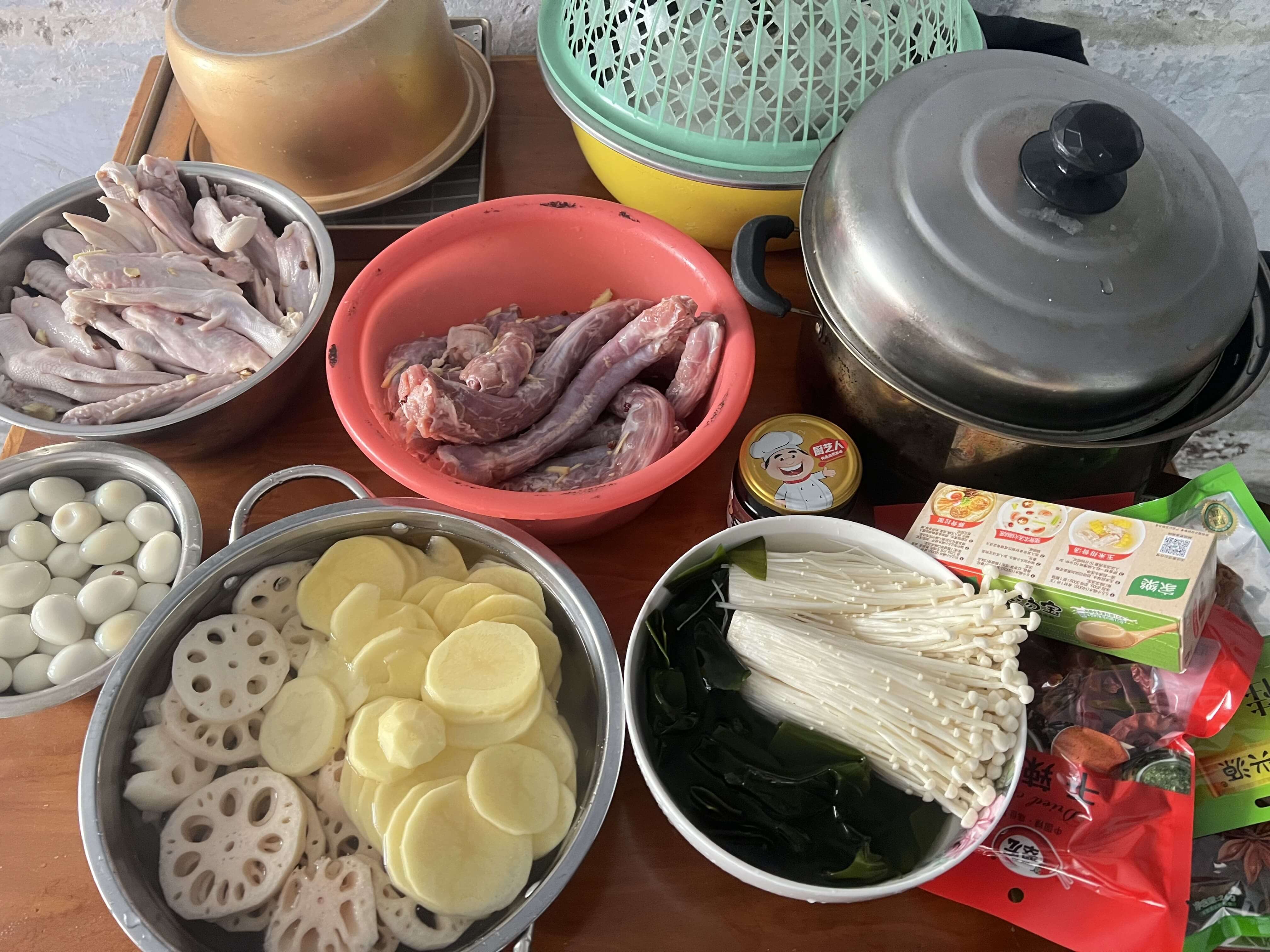 材料全家福